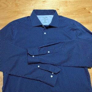 Stafford Men's button-down long sleeve shirt